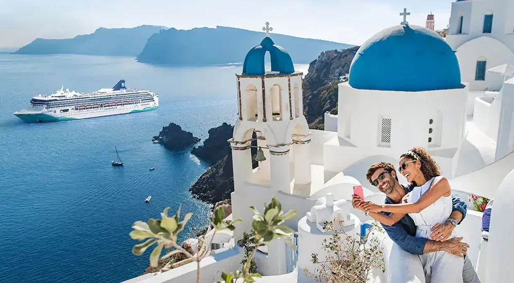 Santorini Greece Mediterranean 1