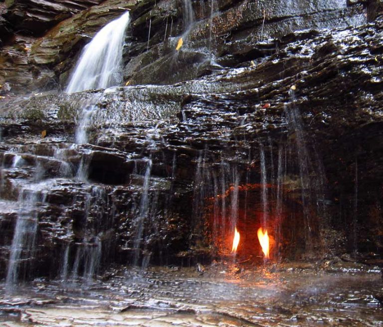 Eternal Flame Falls - Discover The Reasons Behind This Mysterious Place