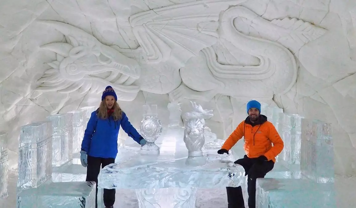 Snow Village Finland